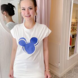 T-shirt Mickey blue