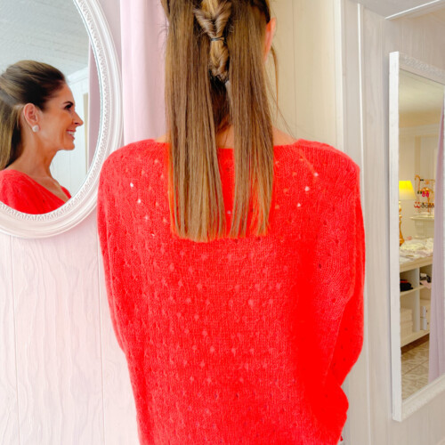 Sweater Lio coral