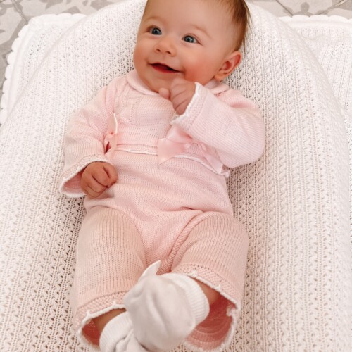 Baby Playsuit Noé pink