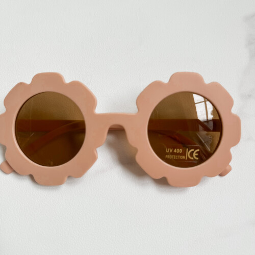 Sunglasses Flower Power pink