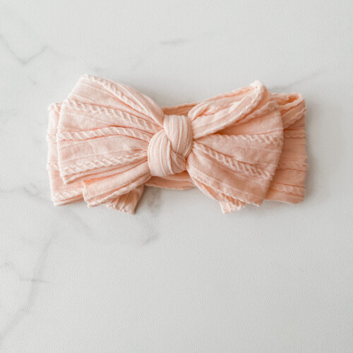 Hairband Bow Wow light pink