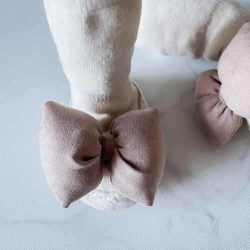 Slippers Bow ivory