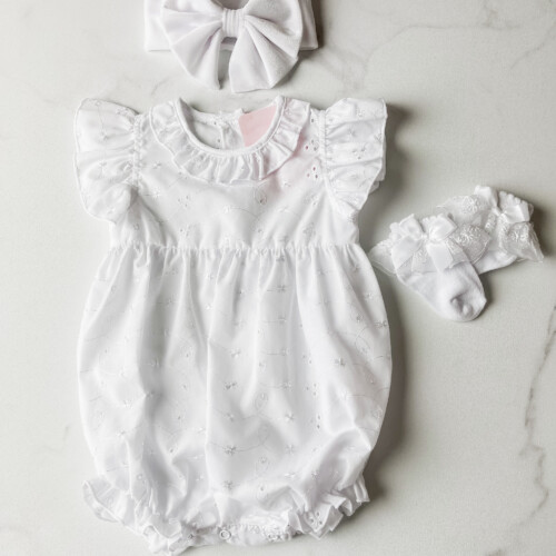 Playsuit Lucille white